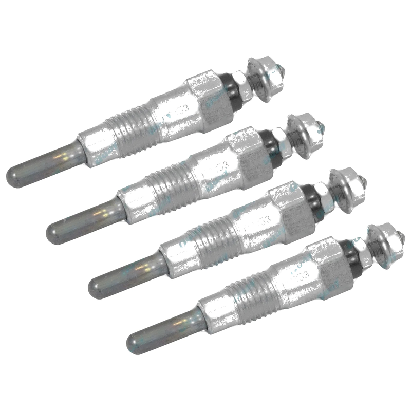 Navara D21 1986 1987 Diesel 4cyl SD25 2.5L 2488cc Set of 4 BOSCH Glow Plugs