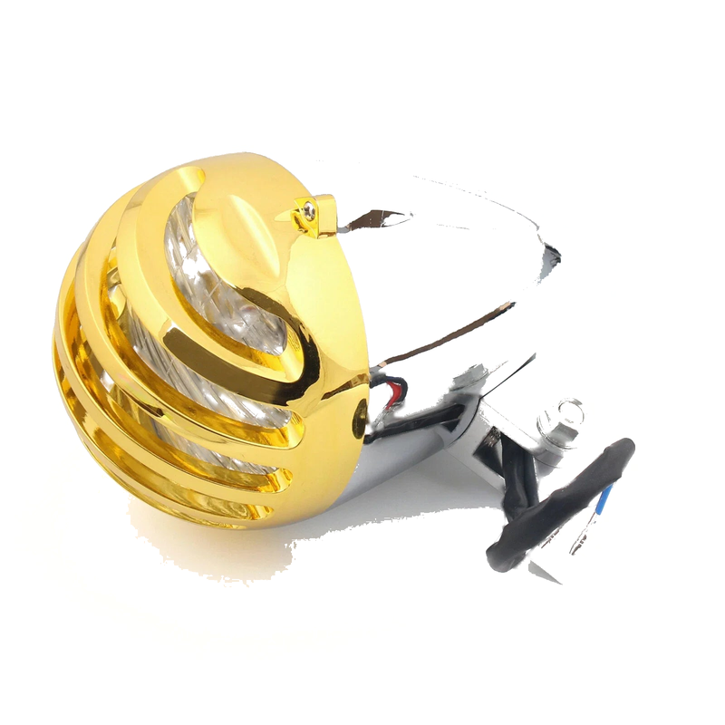 Chopper Bobber 5 1/2" Chrome Headlight