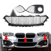 BMW 1 Series F20 F21 Front Bumper Fog Light Covers (2015-2019)