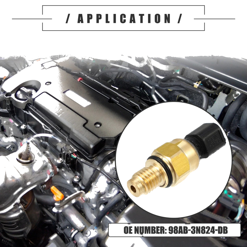 Ford Focus (1998-2004) Black Brass Tone Engine Oil Pressure Sensor