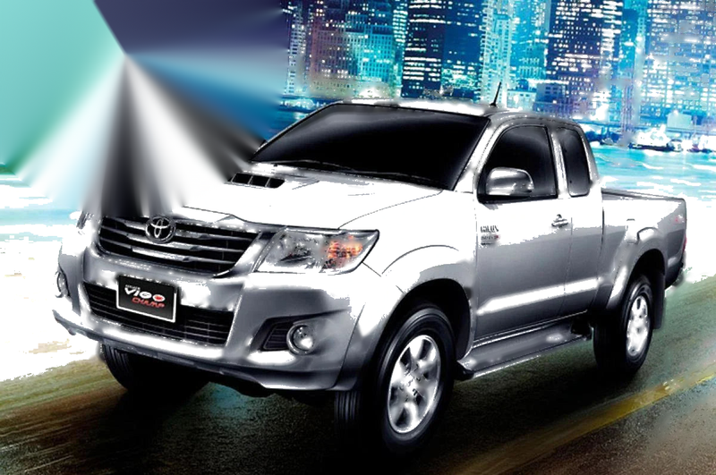 Toyota Hilux MK6 MK7 1 x Left Gray Dash Cup Holder (2005-2015)