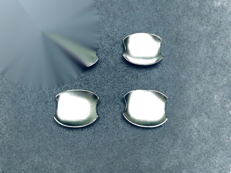 Nissan Rogue Full Set Chrome Side Door Handle Bowl Cup Cover Trim (2021-2023)