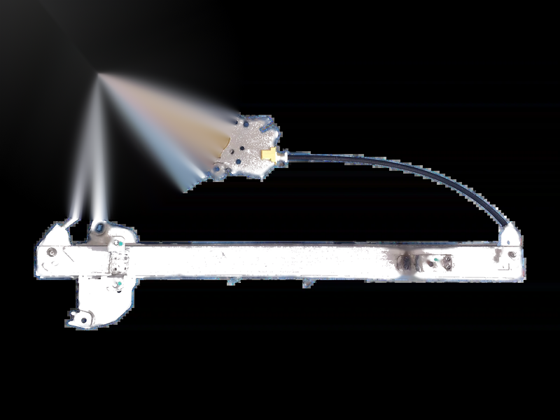 Nissan Navara D40 Rear Left Window Regulator (2005–2015)