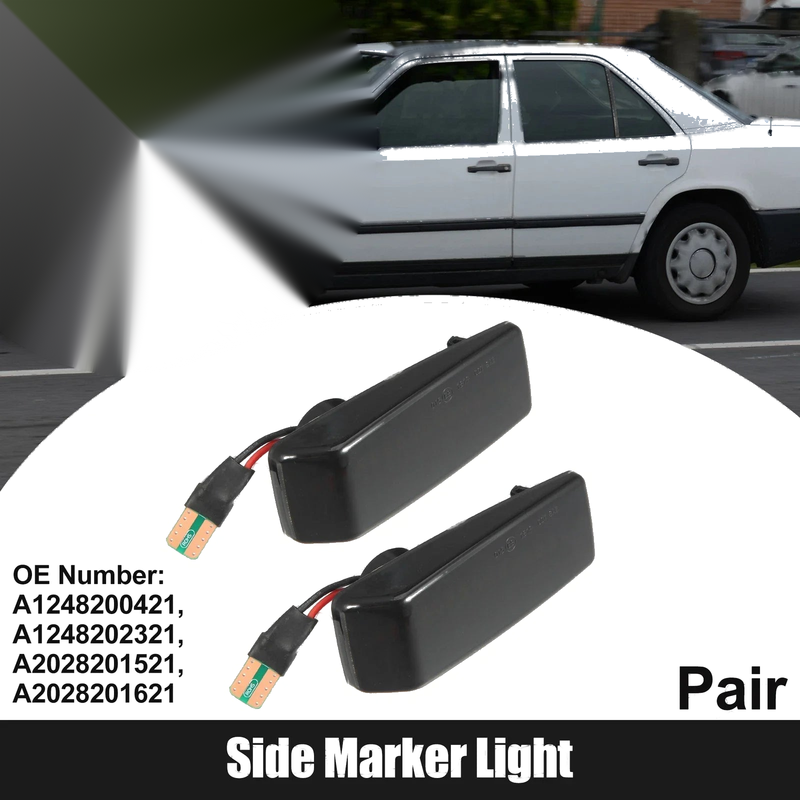 Mercedes-Benz Pair Side Marker Lights (A-Class, C-Class, E-Class)