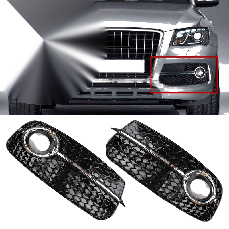 Audi Q5 (2013-2016) Excludes SQ5 / S-Line Front Bumper Fog Light Grille