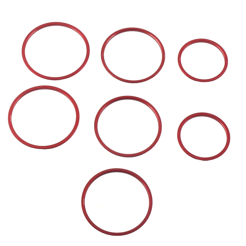 Mercedes Benz C Class AC Air Vent Outlet Inner Ring Cover Trim  Red (2015-2021)