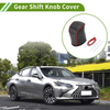 Lexus RX300 2015-2022 Black Carbon Fiber Red Car Gear Shift Knob Cover