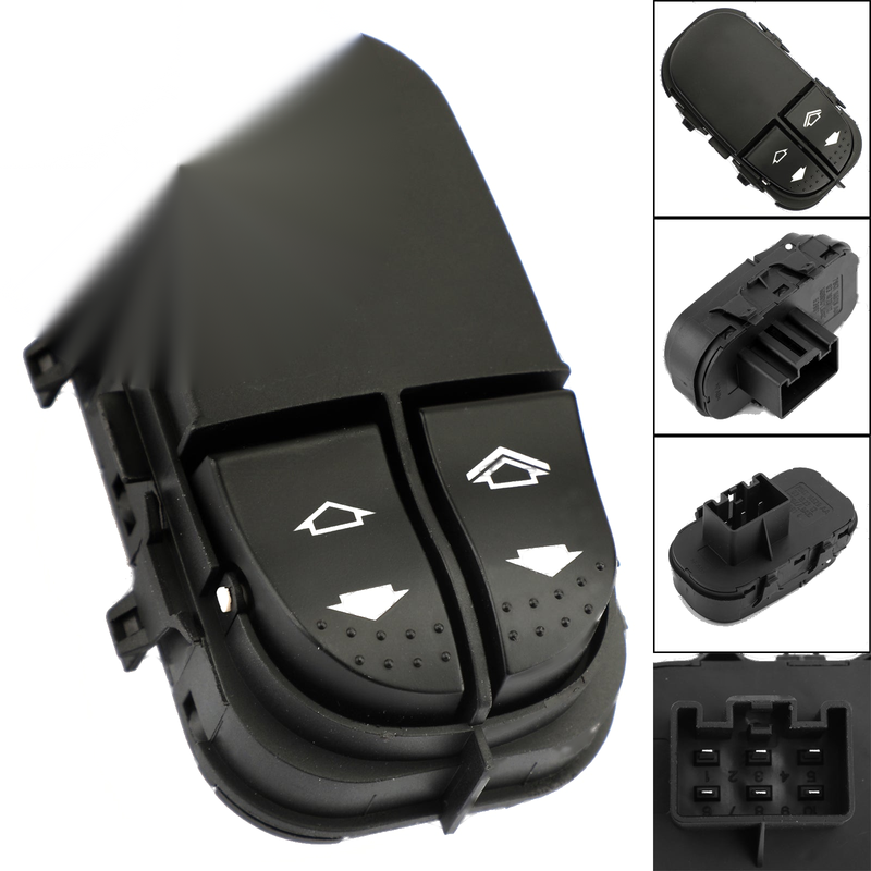Ford Focus MK1 Driver Side Window Switch 6-Pin (1998-2005)