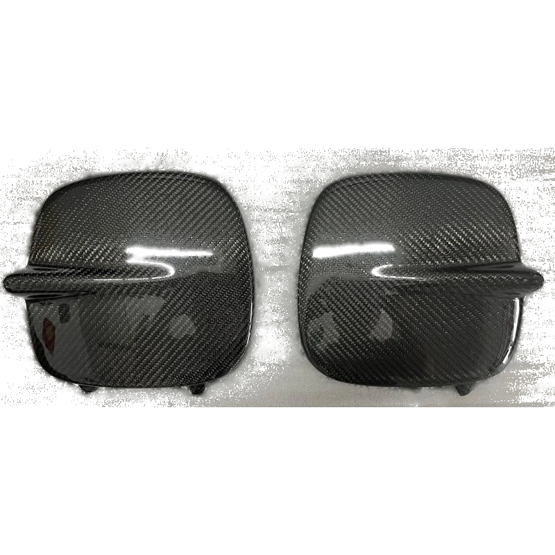 Subaru Impreza STI GC8 Carbon Fiber Front Fog Light Cover Trim (1997-2001)
