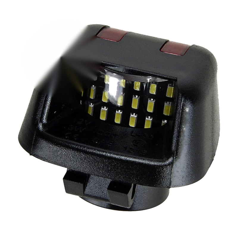 94-04 Nissan Xterra Frontier - White Red LED License Plate Light Lamp