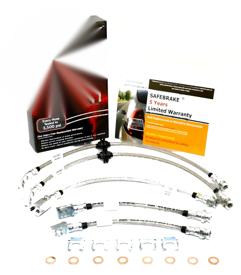Commodore VB Sedan / Wagon (Rear Discs) Brake Line Kit (1980-1984)