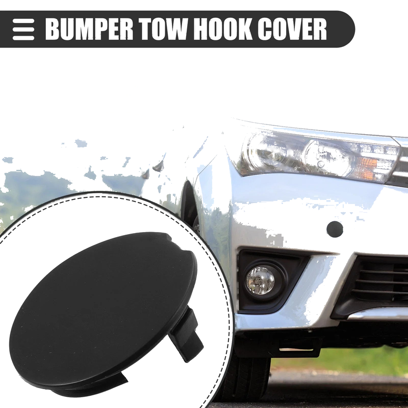Ford Explorer (2011-2015) Black Front Bumper Tow Hook Cover