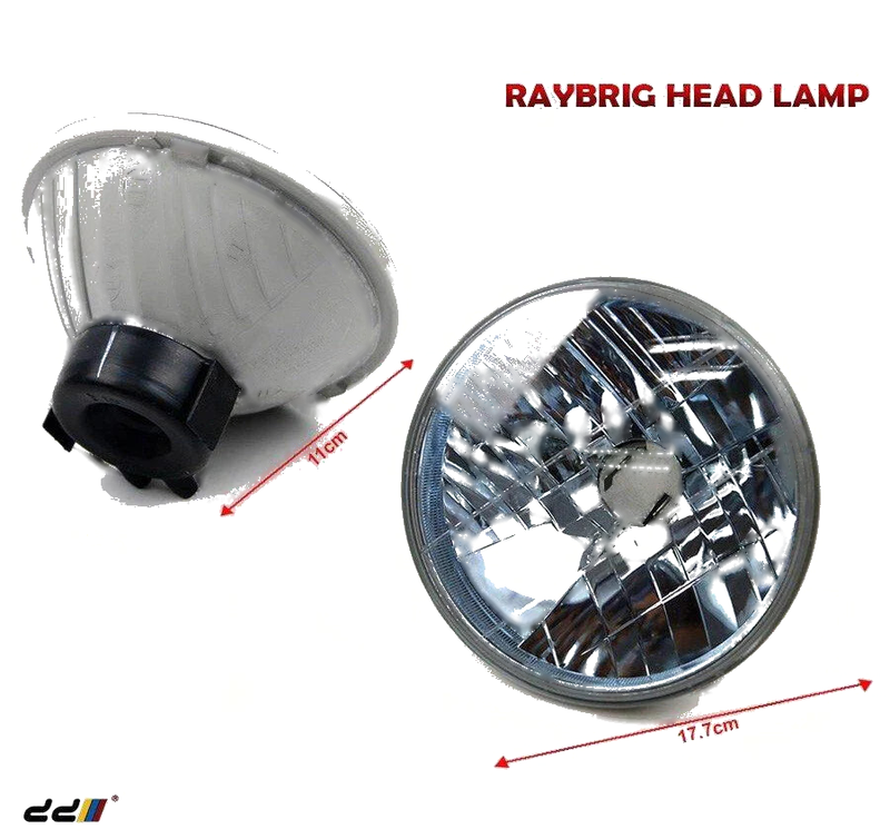 Toyota Land Cruiser, Jimny 7" Blue Round Headlight