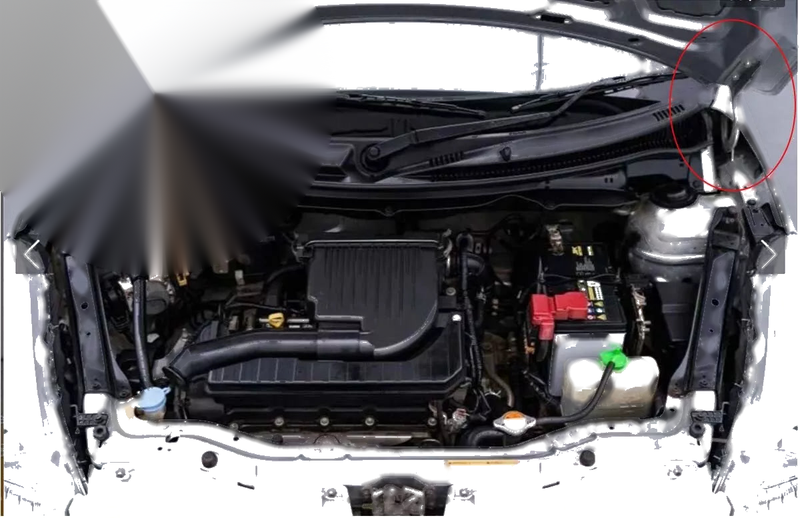 Suzuki Swift Left Front Hood Hinge (2011-2017)