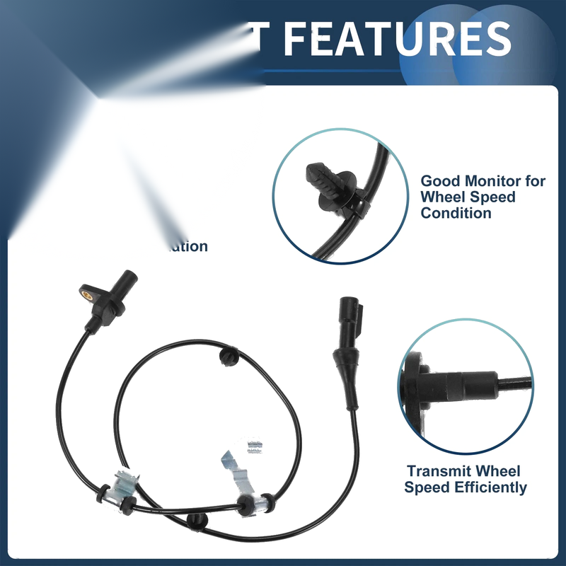Ford Edge AWD Rear Right ABS Wheel Speed Sensor (2007-2014)