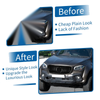 Mercedes-Benz X-Class W470 (2017-2023) Gloss Black Front Upper Bumper Grille