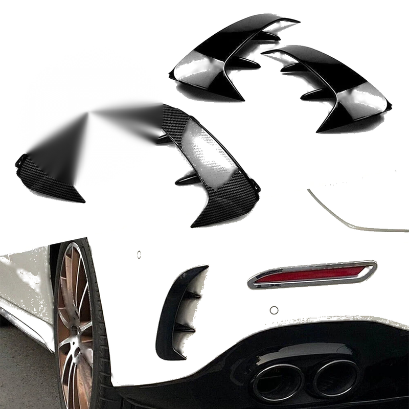 Mercedes Benz A-Class V177 Rear Bumper Spoiler Canard Air Vent (2019-2023)