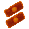 Ford Transit MK6 2 x Side Marker Light Lens Covers (2000-2006)