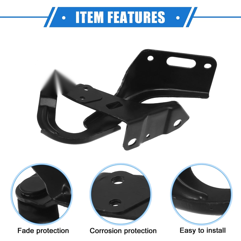 Honda HR-V 2016-2018 - Durable Metal Black Left Side Hood Hinge