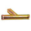C6 3/4" 18mm Heater Hose Fitting Y Wye Coolant Pipe Connector