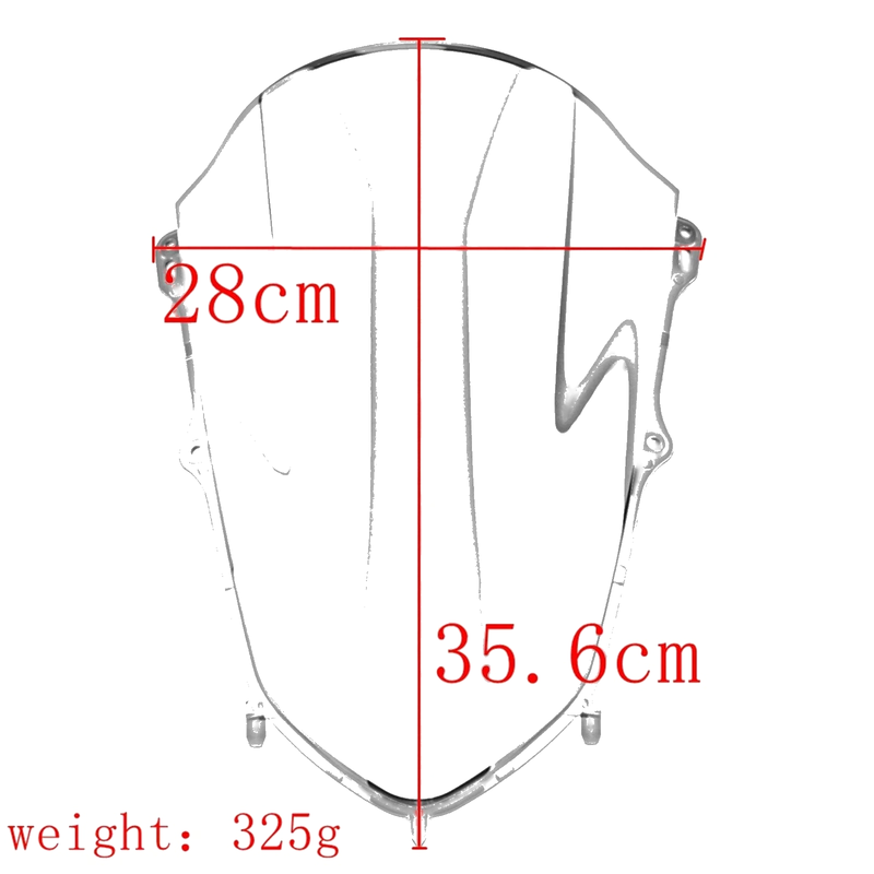 KOVE 450RR Windscreen Deflector (2021-2023)