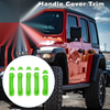 Jeep Wrangler JL (2018-2023) - Green 1 Set Door Handle Cover Trim