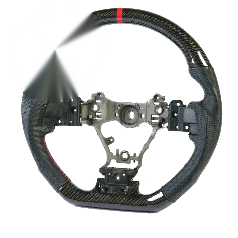 Subaru Impreza Forester Legacy Steering Wheel Carbon Leather (2008-2011)