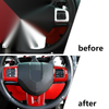 Dodge Challenger Red ABS Steering Wheel Trim Cover (2009-2014)