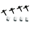 Mercedes Benz W124 W125 8 x Underride Guard Transmission Bolts Clips