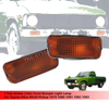 Toyota Hilux RN30 N30 Bumper Light 2 x Orange (1979-1983)