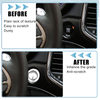 Jeep Cherokee & Dodge - Silver Tone Engine Start Stop Button Cover Kit