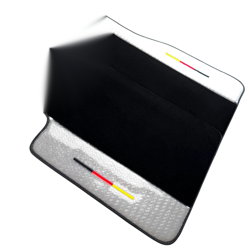 Rolls Royce Ghost Series II (2021-2024) Gray Leather AutoWin Floor Mats