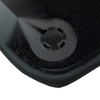 Lamborghini Gallardo Black Tailored Floor Mats with Logo (2004-2013)
