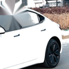 Tesla Model S 2 x Vivid Black Rear Window Side Louver Covers (2017-2025)