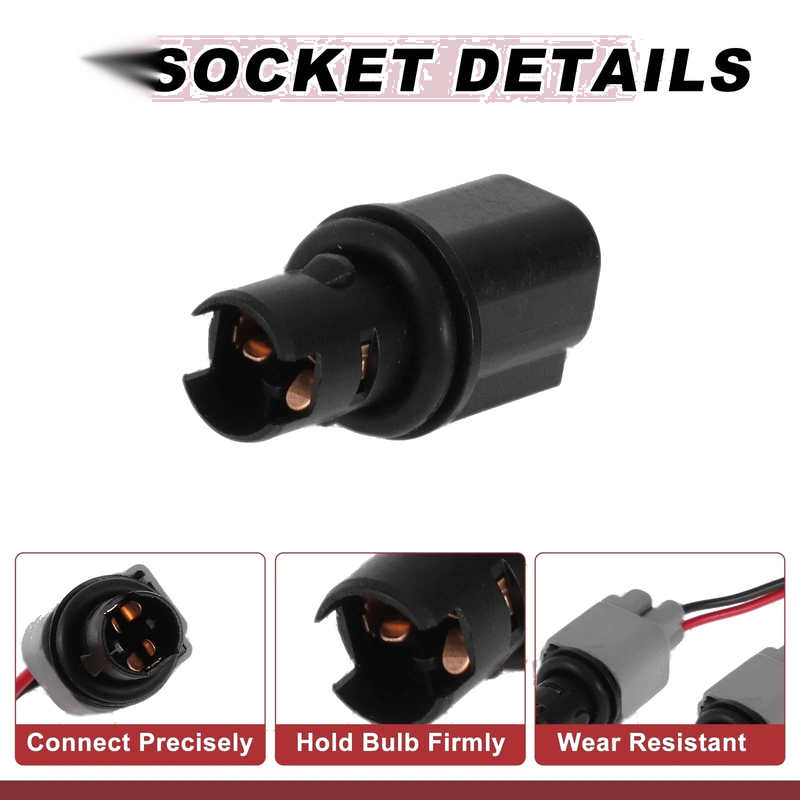 Ford Fiesta 2 x Side Marker Light Socket Wiring (2011-2013)