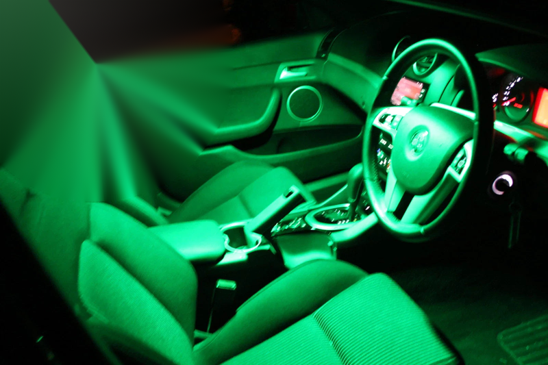 Holden VY VZ Commodore Blue LED Interior Light Kit (2002-2006)