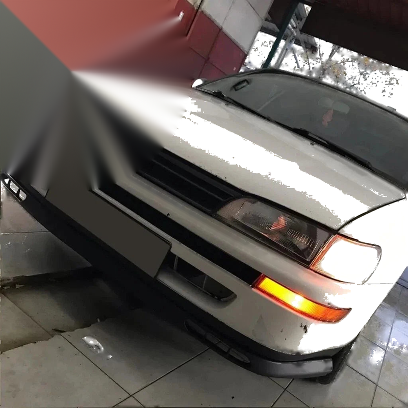 Toyota Corolla (1993-1999) 2 Piece Pcs Laguna Front Bumper Splitter