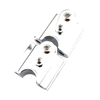BMW R18 Chrome Aluminum Handlebar Riser Lift Adapter Kit (2020-2023)