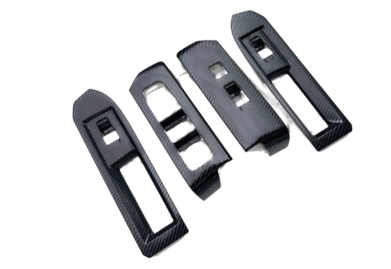 Toyota Tacoma LHD Carbon Fiber Window Lift Switch Frame Cover Trim (2024-2025)