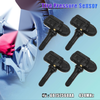 Jeep Cherokee 4 x Tire Pressure Monitoring System Sensors 434MHz (2014-2023)