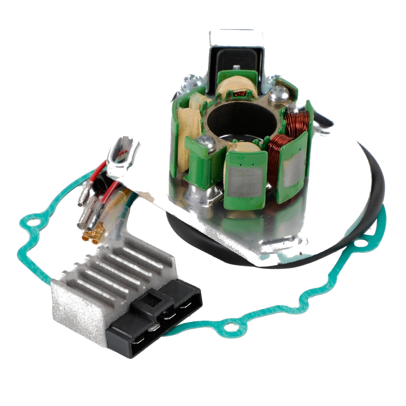 2000-2004 SXS 125 SX EXC MXC 200 (2k-2) Magneto Stator+Voltage Rectifier+Gasket