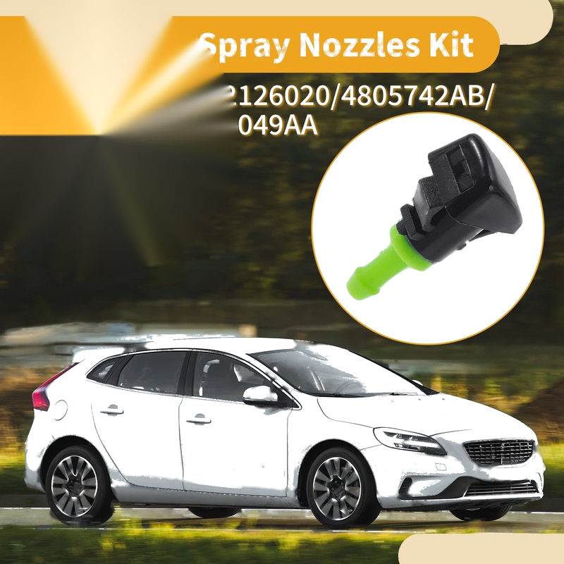 Jeep Patriot 2008-2015 with Gaskets Windshield Washer Nozzle Kit (2008-2015)