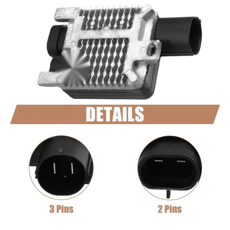 Ford Edge Engine Cooling Fan Control Module (2015-2023)