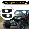Jeep Wrangler JL Gladiator 2018-2024 Fog Light Grills (2 x)