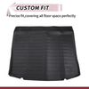 Ford Edge 2015-2024 Long Grid Pattern Black Cargo Liner Rear Trunk Mat