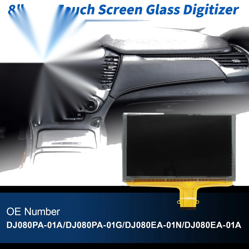Chevrolet 8" LCD Touch Screen Glass Digitizer
