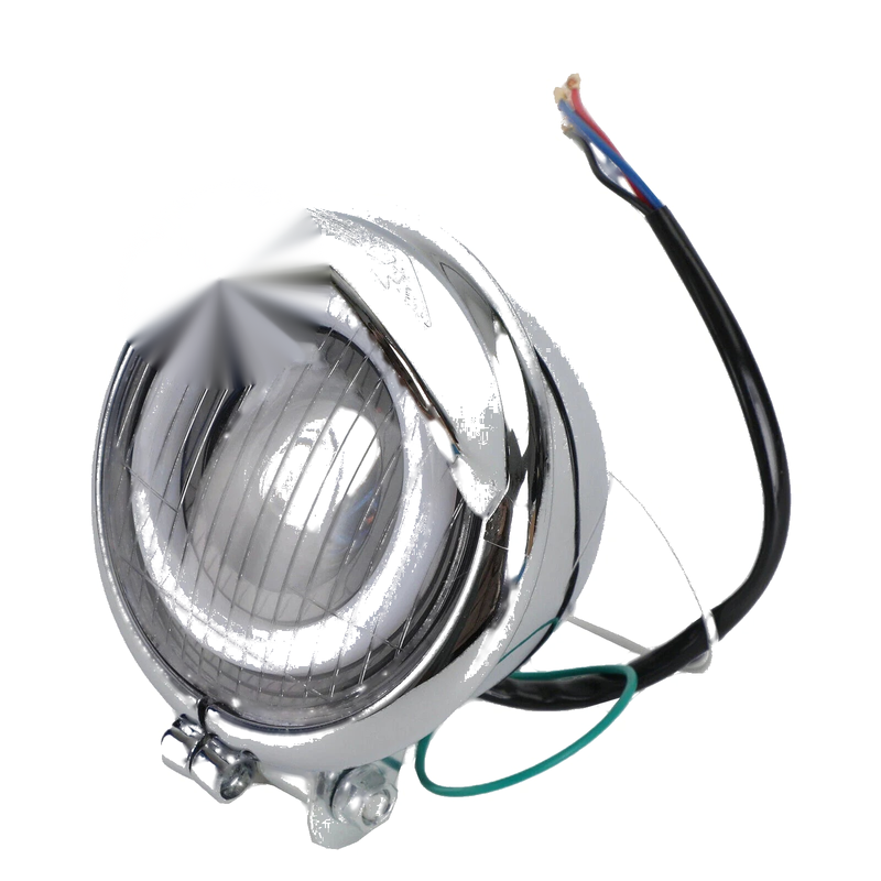 Harley Touring, Softail, Dyna, Trike, Road King 5" Round Black Headlight (2000-2023)