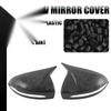 Benz E Class W213 Carbon Fiber Look Rearview Mirror Cover Caps (2016-2019)