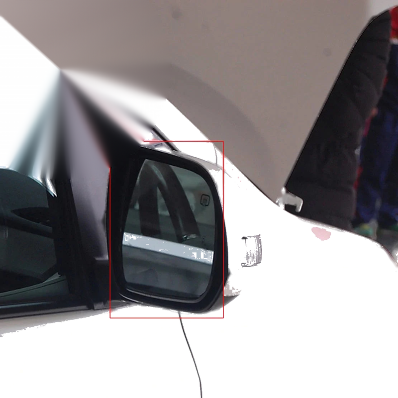 Toyota Sienna Heated Right Rear View Mirror Glass (2011-2019)