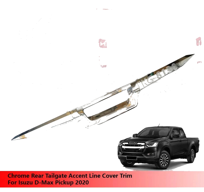 Isuzu D-Max Dmax Chrome Tailgate Accent Cover (2020)
